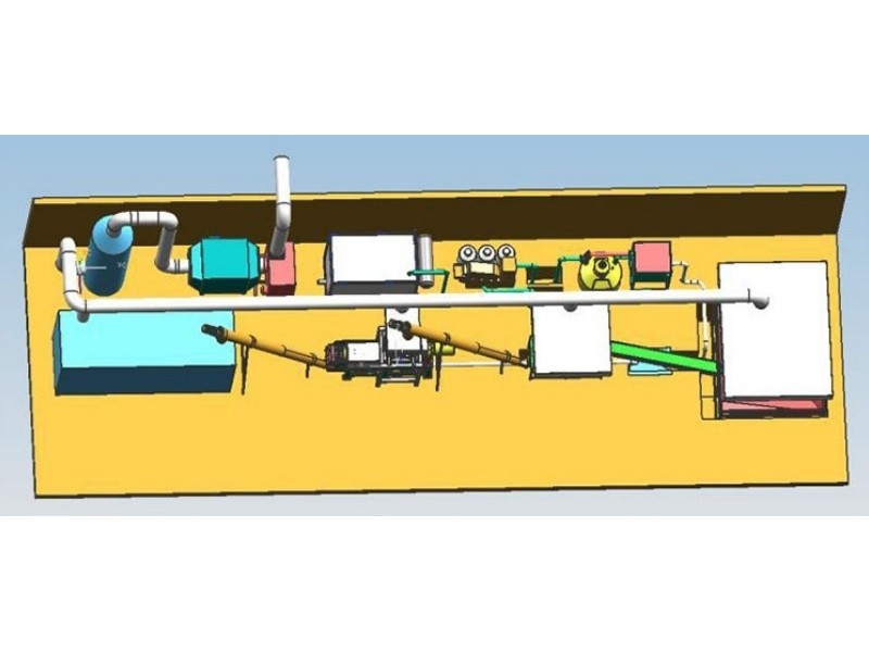 1946国际伟德果蔬垃圾处理工艺流程介绍
